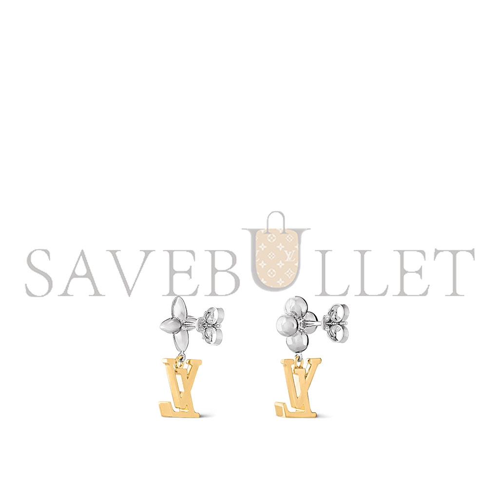 LOUIS VUITTON LV ICONIC FLOWER EARRINGS M01287